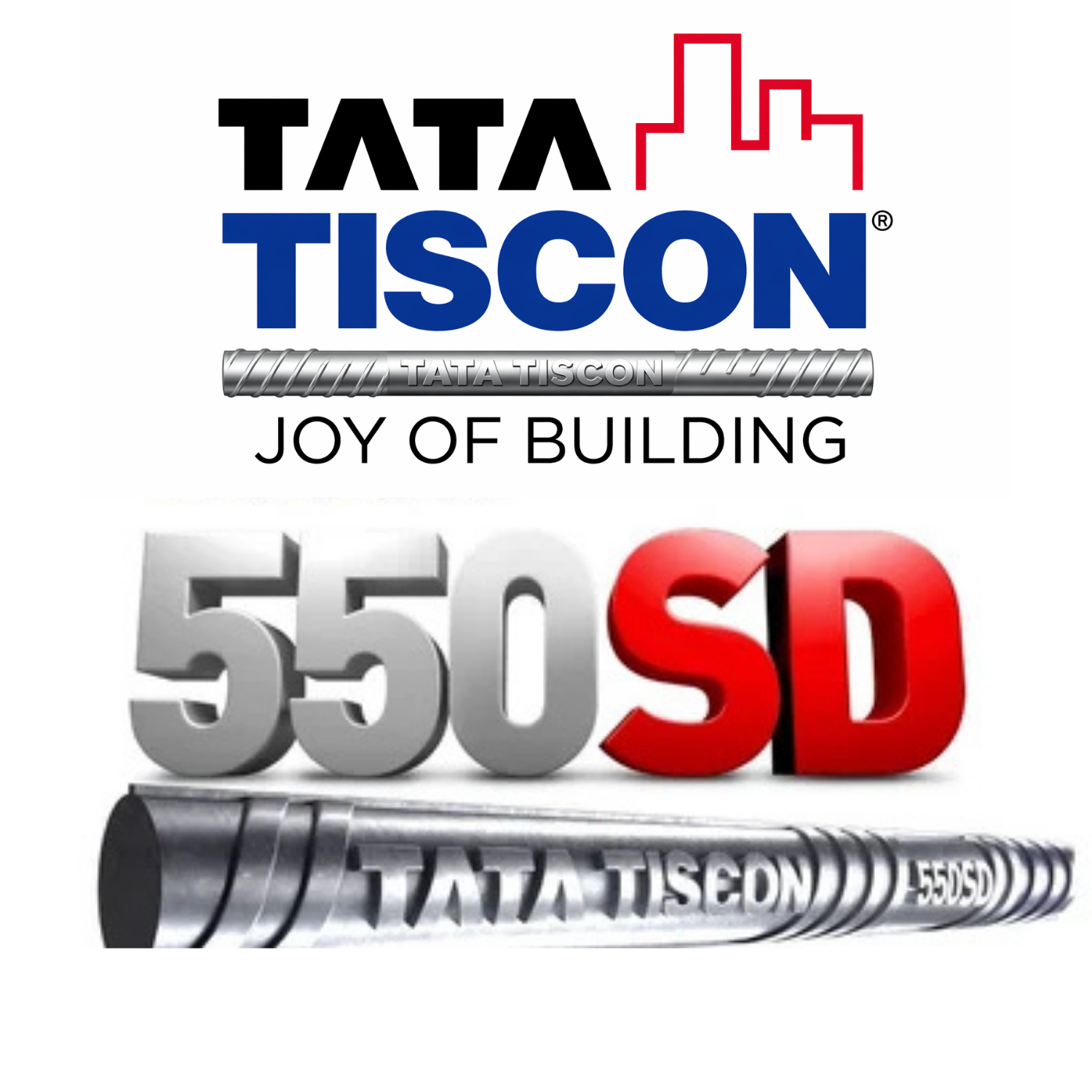 Tata Tiscon 550SD TMT Rebar